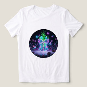 Camiseta Triblenda Neon Glow Corset & Butterflies Tee 💖 🦋