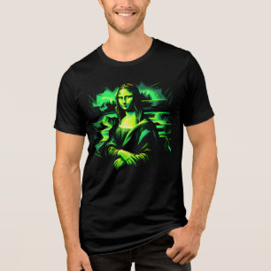 Camiseta Triblenda Neon Green Color Mona Lisa