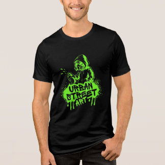 Camiseta Triblenda Neon Green Urban Street Art Graffiti Graphic 