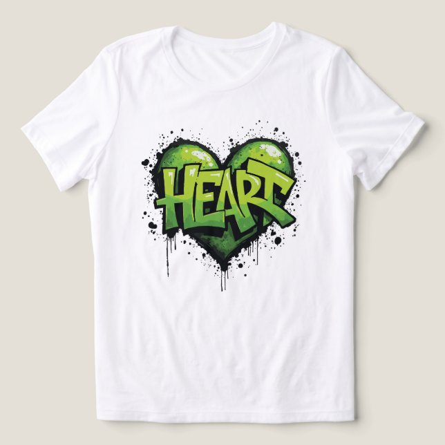 Camiseta Triblenda Neon Heartbeat (Diseño delantero )