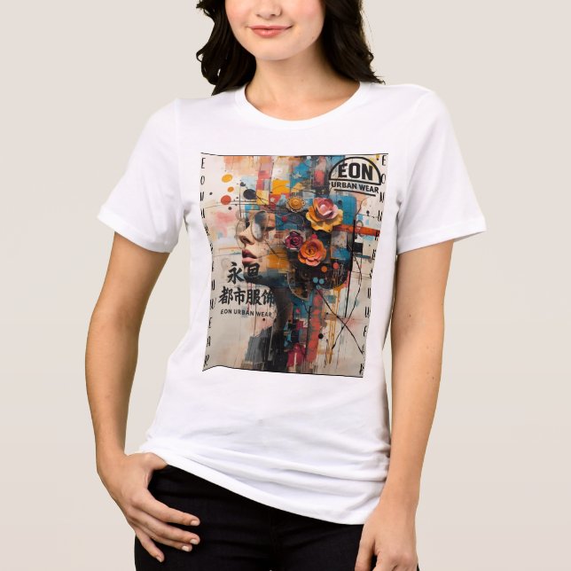 CAMISETA TRIBLENDA NEON ROSE (Anverso)