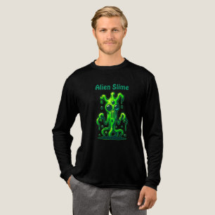 Camiseta Triblenda Neon Slime Monster - Diseño Alien Asombroso de Gua