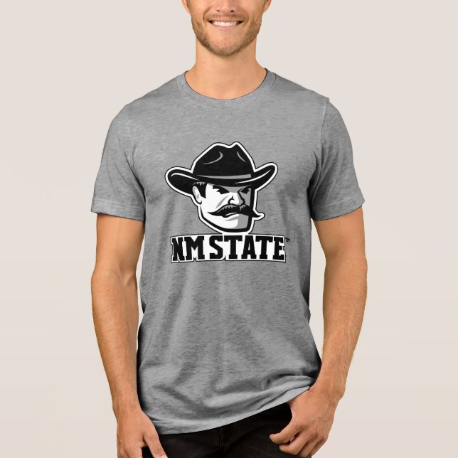 Camiseta Triblenda New Mexico State Aggies (Anverso)