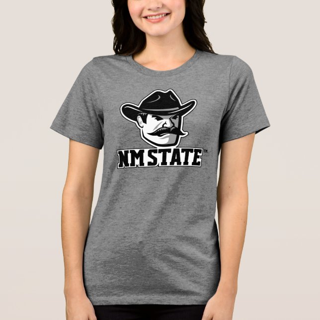 Camiseta Triblenda New Mexico State Aggies (Anverso)
