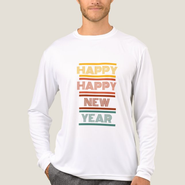 Camiseta Triblenda New Year 2026 Celebration T-Shirt (Anverso )