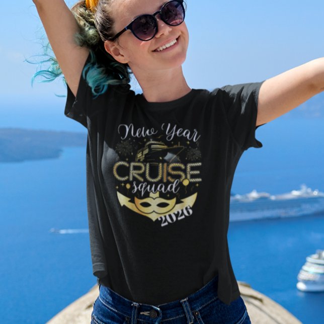 Camiseta Triblenda New Year Cruise Squad Gold Personalizado (Subido por el creador)