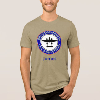 Camiseta Triblenda Nieto Orgulloso de una Mujer Veterana de P-38