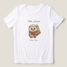 Camiseta Triblenda Niko Igel Weihnachten Mehr Kuscheln