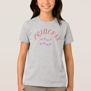 Camiseta Triblenda Niña Rosa Floral