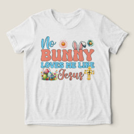 Camiseta Triblenda Ningún conejo me quiere como Jesús Pascua