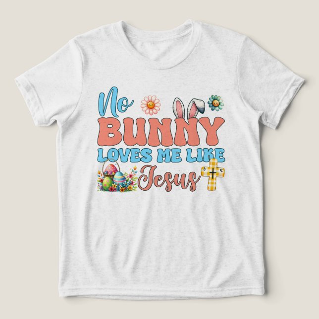 Camiseta Triblenda Ningún conejo me quiere como Jesús Pascua (Diseño delantero )