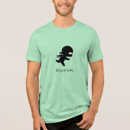 Camiseta Triblenda Ninja en carrera en el corazón