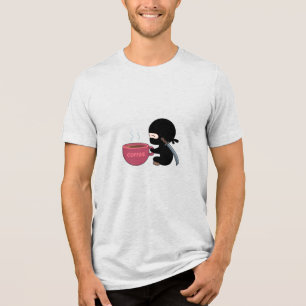 Camiseta Triblenda Ninja pequeño con tazón de café grande