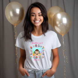 Camiseta Triblenda Niños con temas de Sirenas Foto Famosa Fiesta de C