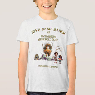 Camiseta Triblenda Niños divertidos Bisonte americano búfalo 2 Camise