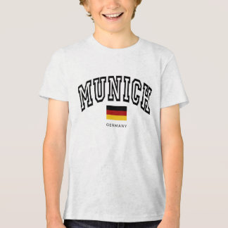 Camiseta Triblenda Niños Múnich Alemania Varsity Vintage