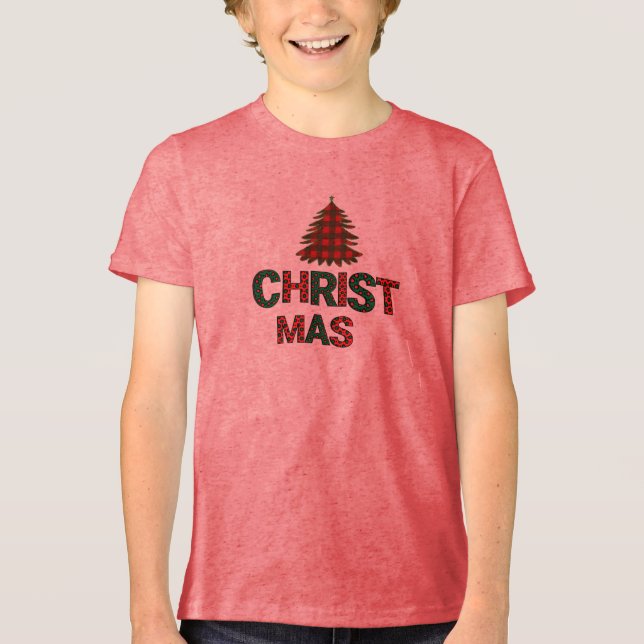 Camiseta Triblenda Niños navidades (Anverso)