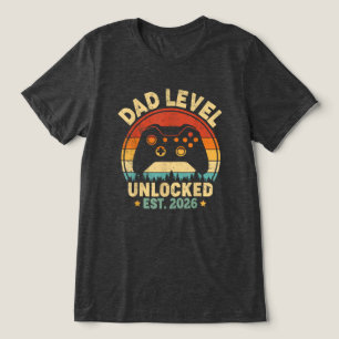Camiseta Triblenda Nivel de Papá Desbloqueado 2026 Para Papá Videojug