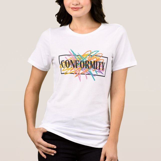 Camiseta Triblenda No Conformidad (Anverso)