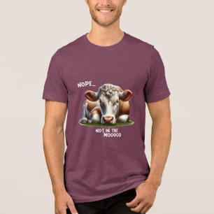Camiseta Triblenda "No..." Cow Pun