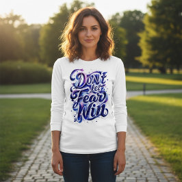 Camiseta Triblenda No Dejes que el Miedo Venza