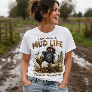 Camiseta Triblenda No Elegí La Vida De Barro Pukeko Caprichoso