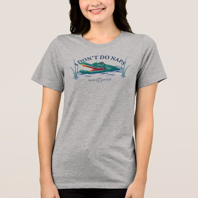 Camiseta Triblenda No hago lagarto - El Lotus blanco (Anverso)