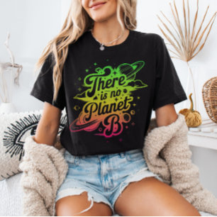 Camiseta Triblenda No hay conciencia del planeta B sobre el cambio cl