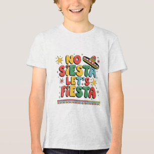 Camiseta Triblenda No hay siesta que le dé gracia a Fiesta Cinco De M