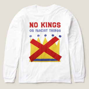 Camiseta Triblenda No Kings lucha contra el fascismo