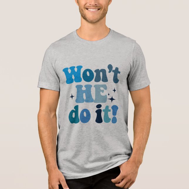 Camiseta Triblenda No lo hará (Anverso)