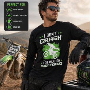 Camiseta Triblenda No me estrello, hago comprobaciones aleatorias de