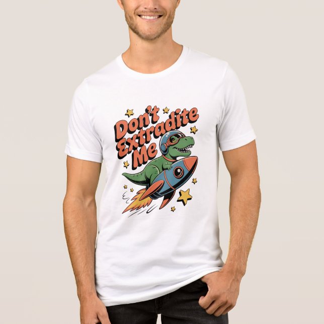 Camiseta Triblenda No me extraditas (Anverso)