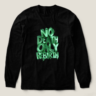 Camiseta Triblenda No Muerte Solo Renacimiento BELLA+CANVAS LONGSLEEV