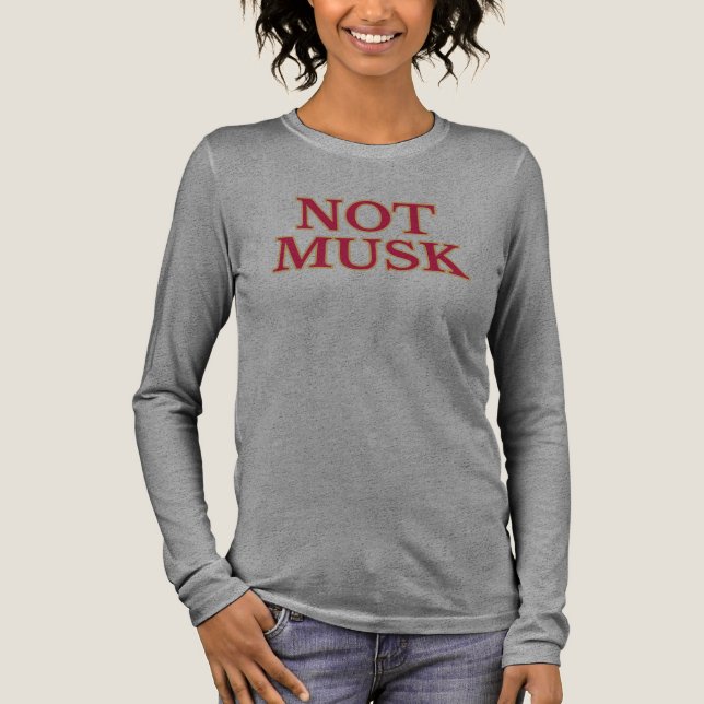 Camiseta Triblenda No Musk Long Sleeve T-Shirt (Anverso)