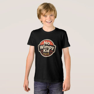 Camiseta Triblenda No Niño Débil Aquí