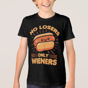 Camiseta Triblenda No Perdedores Solamente Wieneradores Divertido Pun
