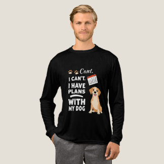 Camiseta Triblenda No Puedo, Tengo Planes Con Mi Perro – Amor Diverti