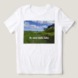 Camiseta Triblenda No redes sociales hoy