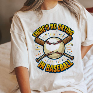Camiseta Triblenda No Se Llora En La Cita De Béisbol
