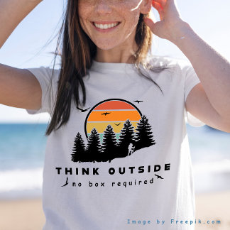 Camiseta Triblenda No se requiere una caja de reflexión