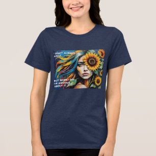 Camiseta Triblenda No siempre soy adulto pero estoy ansioso - gracios