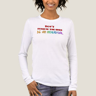 Camiseta Triblenda No sigas la manada, sé un individuo 