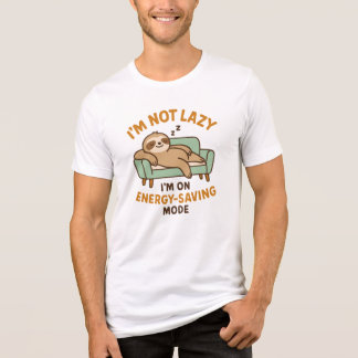 Camiseta Triblenda No soy perezoso, estoy en modo de ahorro de energí