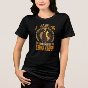 Camiseta Triblenda No soy princesa, yo soy un combatiente de la