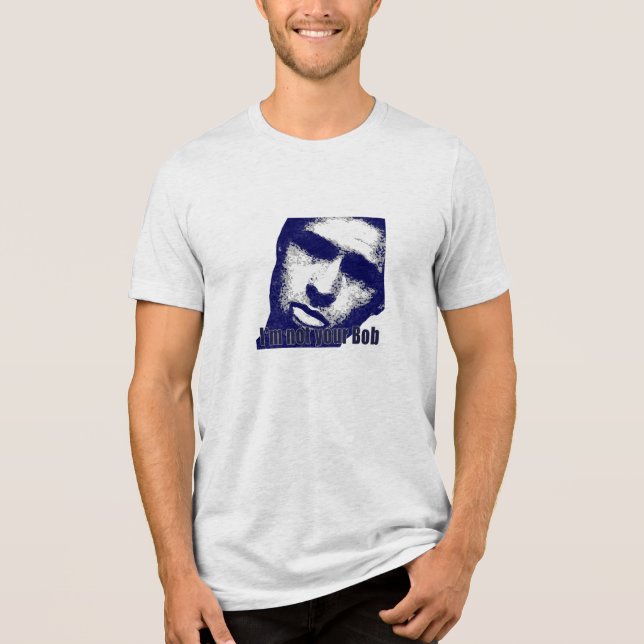 Camiseta Triblenda No su lengua de Bob (Anverso)