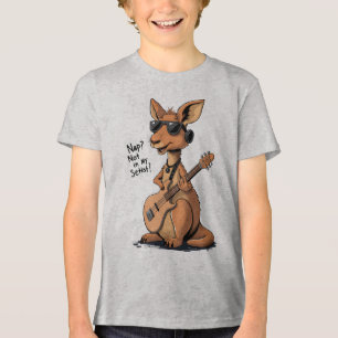 Camiseta Triblenda No Sueño En Mi Lista De Canciones Gui Kangaroo Baj