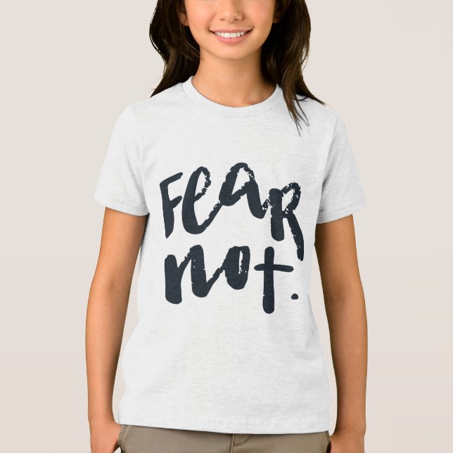 Camiseta Triblenda No temas (Anverso)