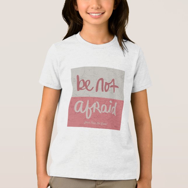 Camiseta Triblenda No temas (Anverso)