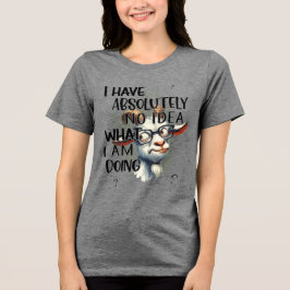 Camiseta Triblenda No Tengo Idea De Cabra